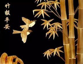 精美的中國(guó)傳統(tǒng)麥秸畫藝術(shù)